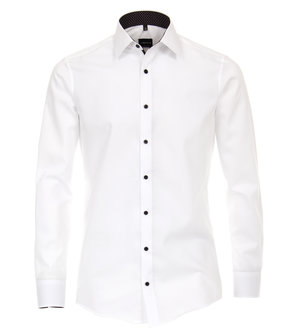 Venti Slim-Fit White Black Design
