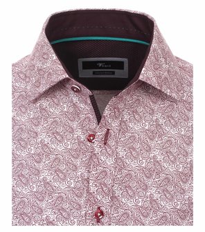 Venti Slim-Fit Limited-Edition Red Paisley