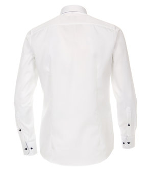 Venti Slim-Fit Mouwlengte 7 Exclusive Reef White