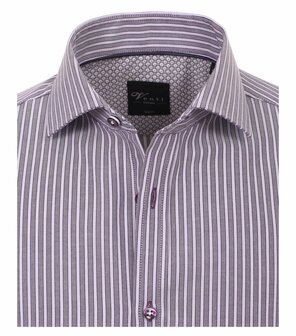 Venti Slim-Fit Limited-Edition Purple Stripe