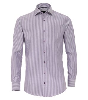 Venti Slim-Fit Limited-Edition Purple Stripe