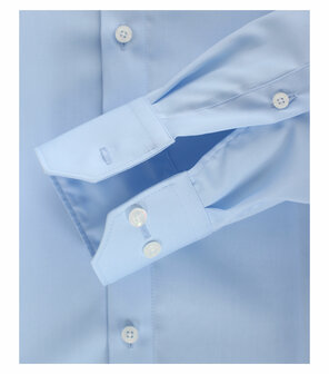 Venti Slim-Fit Mouwlengte 69 Soft Blue