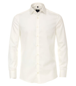 Venti Slim-Fit Mouwlengte 7 Exclusive cr&egrave;me white