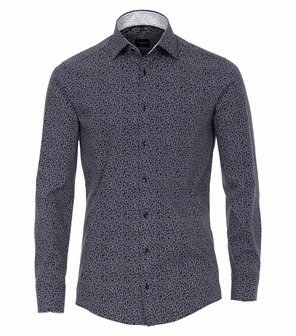 Venti Slim-Fit Mouwlengte 7 Unique Paisley