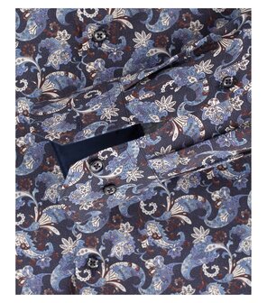 Venti Slim-Fit Mouwlengte 7 Water Drops