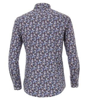 Venti Slim-Fit Mouwlengte 7 Water Drops