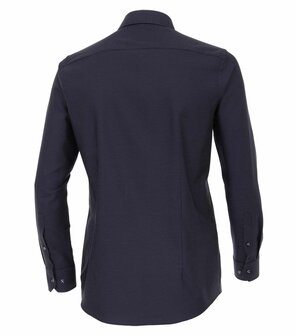 Venti Slim-Fit Mouwlengte 7 Dark Blue Dots