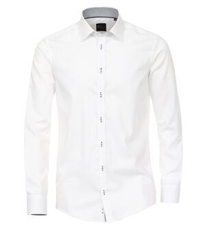 Venti Slim-Fit Mouwlengte 7 Classic White