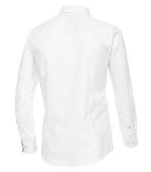 Venti Slim-Fit Mouwlengte 7 Classic White