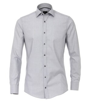 Venti Slim-Fit Mouwlengte 7 Stone Grey
