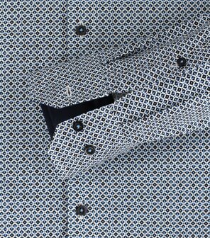 Venti Slim-Fit Mouwlengte 7 Blue Star