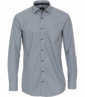 Venti Slim-Fit Mouwlengte 7 Blue Star