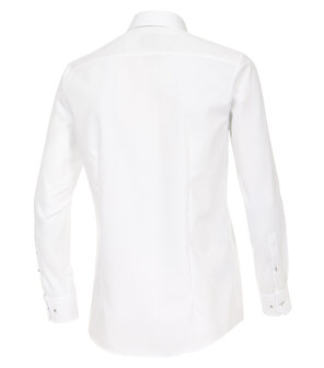 Venti Slim-Fit Mouwlengte 7 White Plains