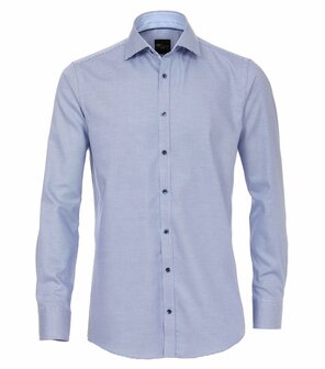 Venti Slim-Fit Mouwlengte 7 Blue Mirror