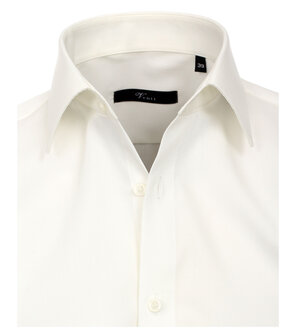 Venti Slim-Fit Regular Cr&egrave;me wit