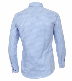 Venti Slim-Fit Mouwlengte 7 Blue Voyager
