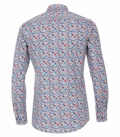 Venti Slim-Fit Mouwlengte 7 Limited Edition Field of flowers
