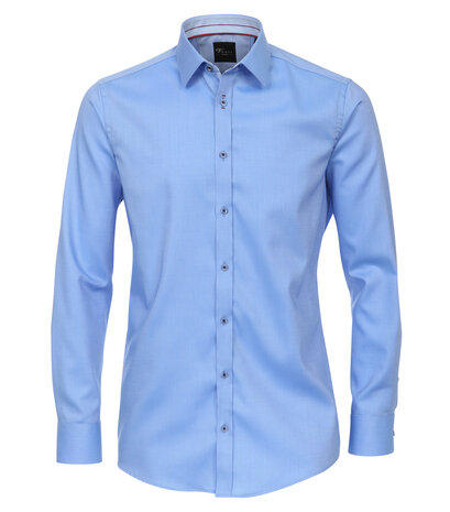 Venti Slim-Fit Mouwlengte 7 Luxury Blue