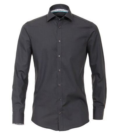 Venti Slim-Fit Mouwlengte 7 Grey Coast