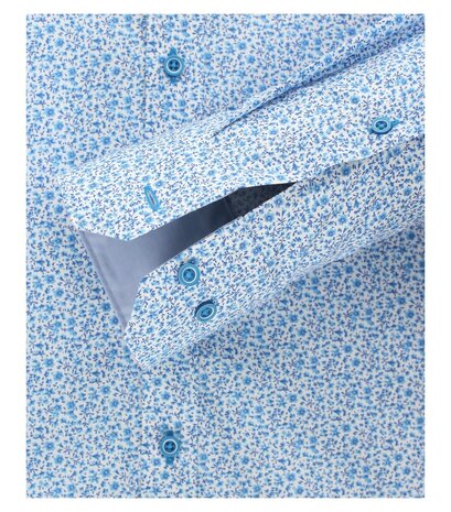 Venti Slim-Fit Limited Edition Blue Fields