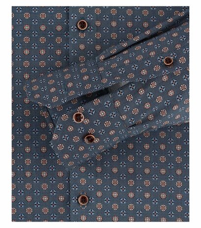 Venti Slim-Fit Mouwlengte 7 Blue Symbol