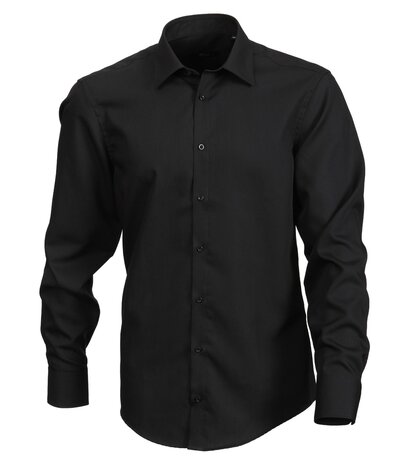 Venti Slim-Fit Mouwlengte 7 Zwart