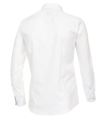 Venti Slim-Fit Mouwlengte 7 Classic White