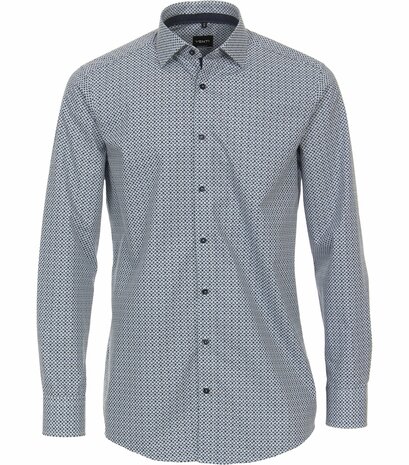 Venti Slim-Fit Mouwlengte 7 Blue Star