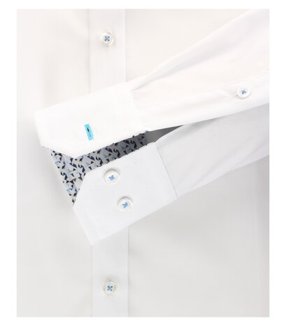 Venti Slim-Fit Mouwlengte 7 White Coast