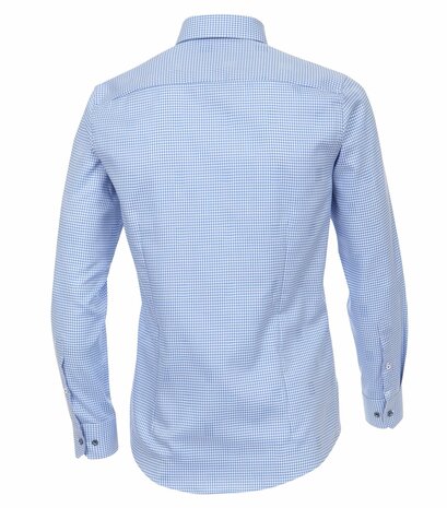 Venti Slim-Fit Mouwlengte 7 Blue Voyager
