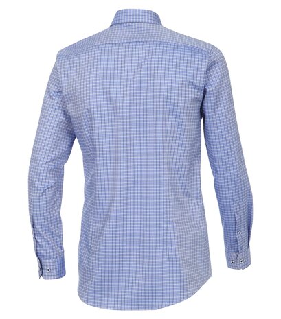 Venti Slim-Fit Mouwlengte 7 Blue Dots