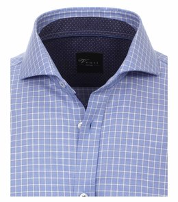 Venti Slim-Fit Limited-Edition Light Blue Scottish} Venti Slim-Fit Limited-Edition Light Blue Scottish