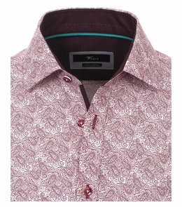 Venti Slim-Fit Limited-Edition Red Paisley} Venti Slim-Fit Limited-Edition Red Paisley