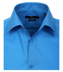 Venti Slim-Fit Extra Mouwlengte 7 Sky Blue} Venti Slim-Fit Extra Mouwlengte 7 Sky Blue