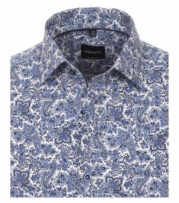 Venti Slim-Fit Mouwlengte 7 Limited Edition Dutch Paisley} Venti Slim-Fit Mouwlengte 7 Limited Edition Dutch Paisley