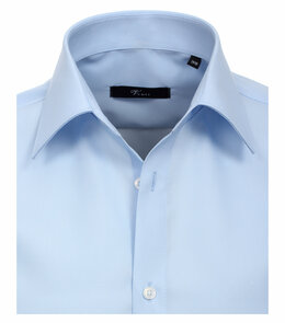 Venti Slim-Fit Mouwlengte 69 Soft Blue} Venti Slim-Fit Mouwlengte 69 Soft Blue