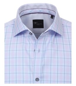 Venti Slim-Fit Mouwlengte 7 Midnight blue} Venti Slim-Fit Mouwlengte 7 Midnight blue