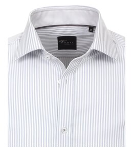 Venti Slim-Fit Regular Striped Light Grey} Venti Slim-Fit Regular Striped Light Grey