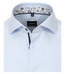 Venti Slim-Fit Mouwlengte 7 Light Blue Chique} Venti Slim-Fit Mouwlengte 7 Light Blue Chique