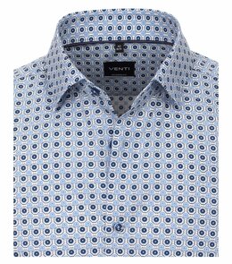 Venti Slim-Fit Mouwlengte 7 Blue Sun} Venti Slim-Fit Mouwlengte 7 Blue Sun