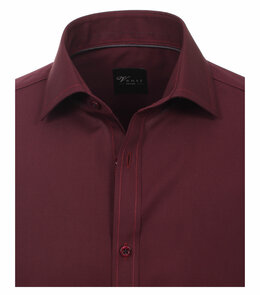 Venti Slim-Fit Mouwlengte 7 Red-Purple Plains} Venti Slim-Fit Mouwlengte 7 Red-Purple Plains