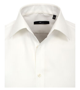Venti Slim-Fit Mouwlengte 7 Crème wit} Venti Slim-Fit Mouwlengte 7 Crème wit